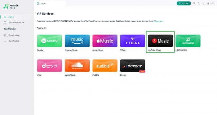 Téléchargeur de playlist YouTube Music